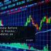 A stock market display with red and green candlestick charts and various numbers. Overlaid text reads, "What to Know Before Investing in Stocks: Latest Updates on Ziimp. | ZIIMP